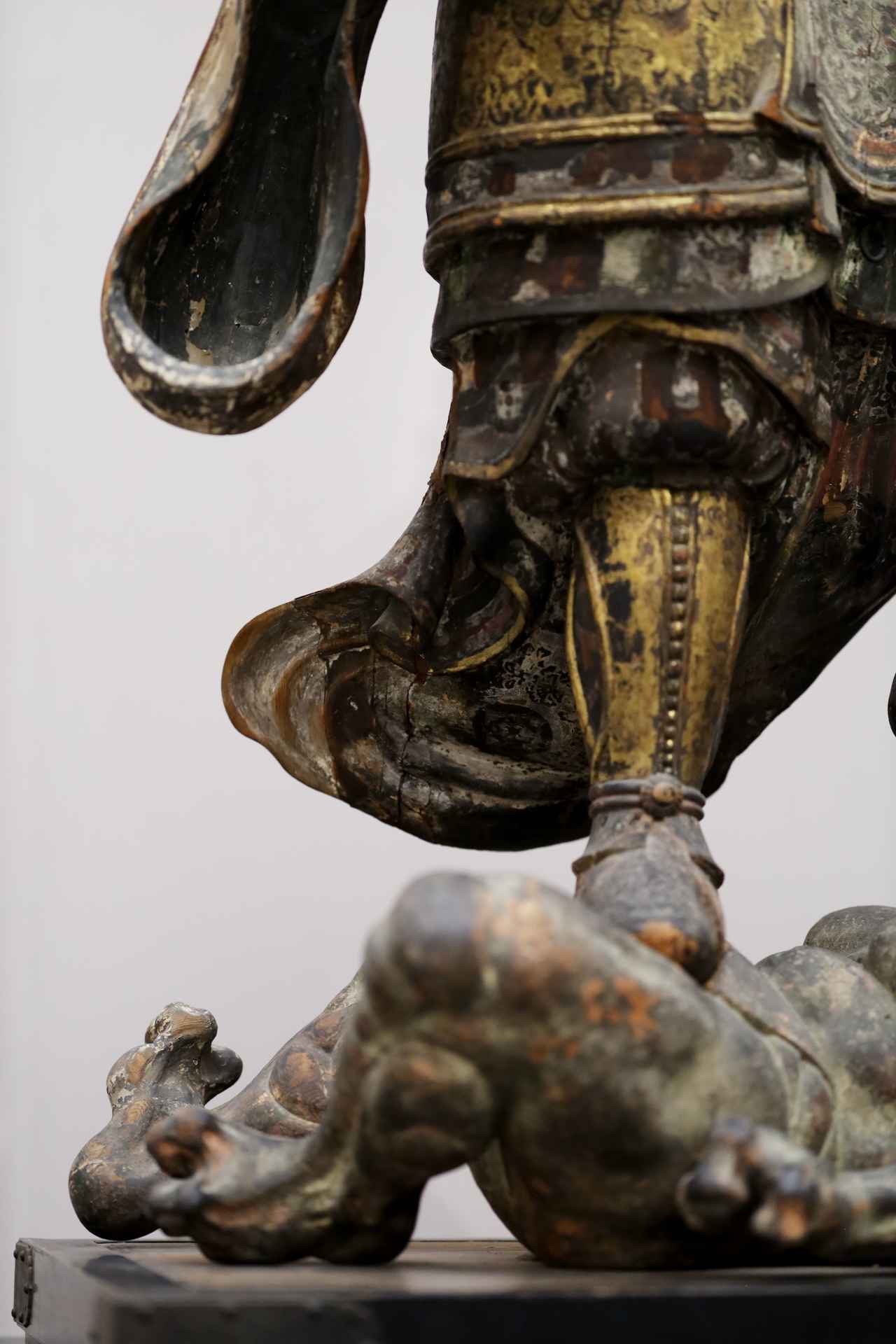 画像4: 四天王立像(持国天・部分)平安〜鎌倉時代・12〜13世紀 滋賀・MIHO MUSEUM (興福寺旧蔵) 重要文化財