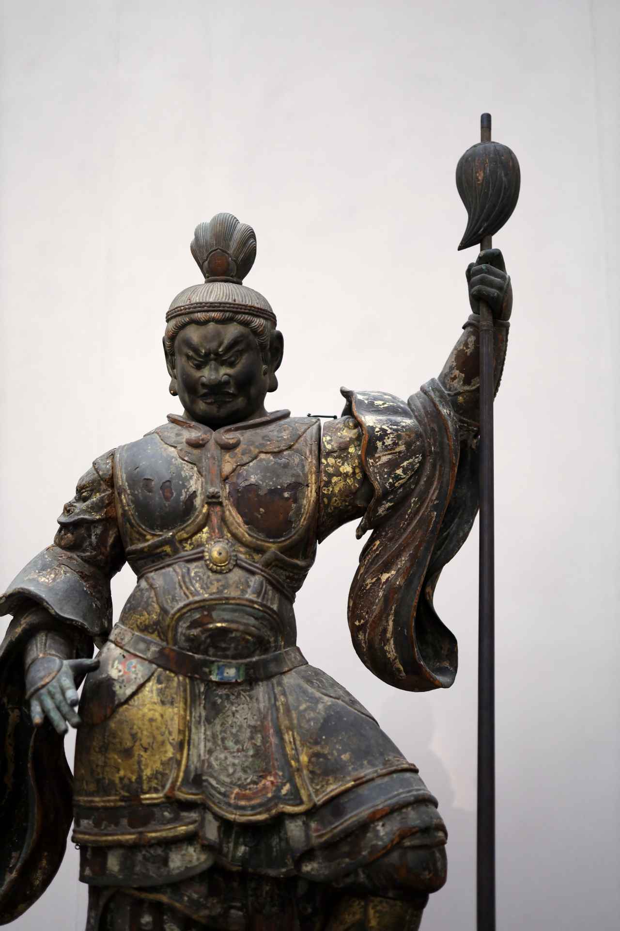 画像6: 四天王立像(持国天・部分)平安〜鎌倉時代・12〜13世紀 滋賀・MIHO MUSEUM (興福寺旧蔵) 重要文化財