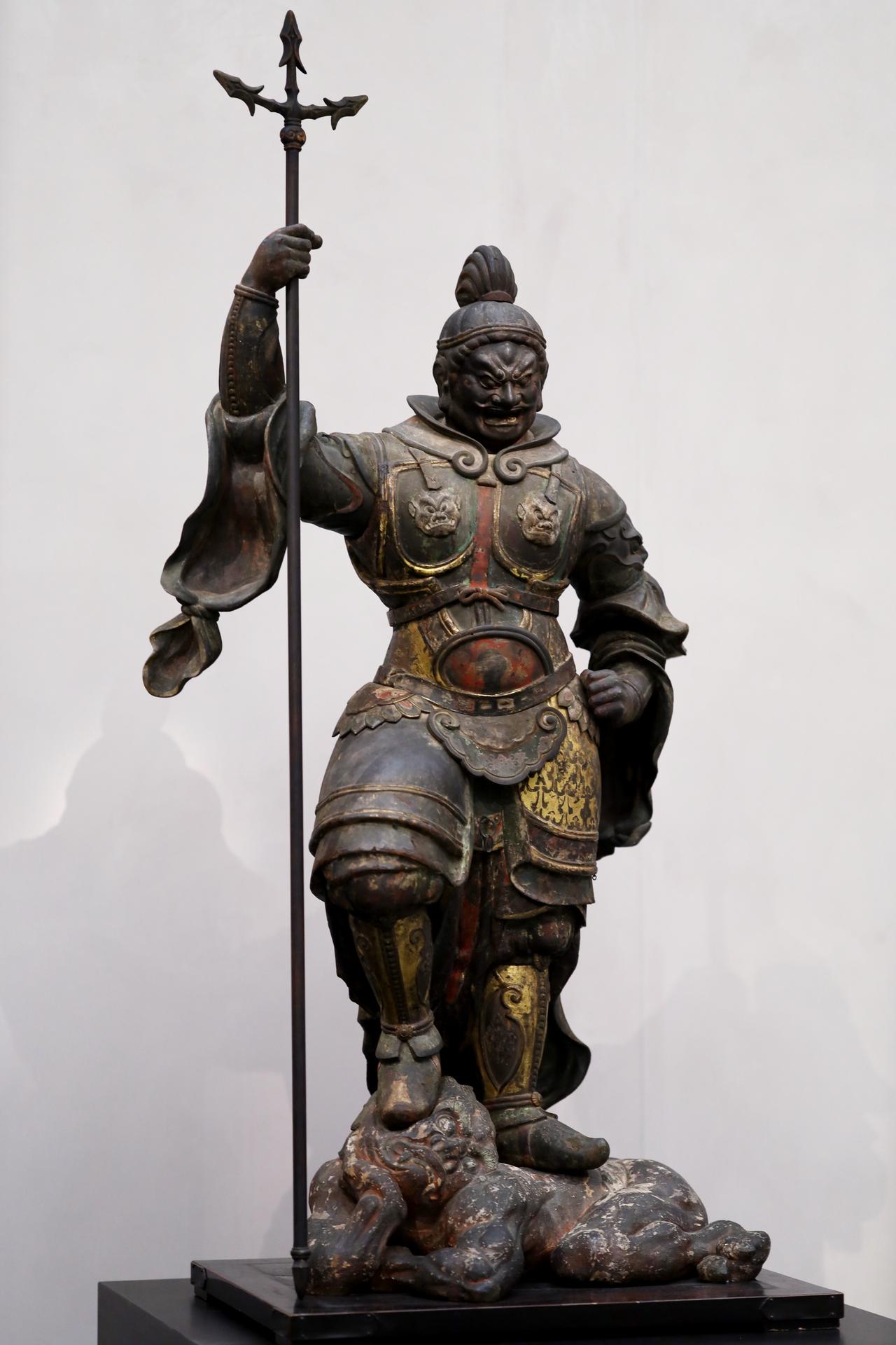 画像: 四天王立像(増長天)平安〜鎌倉時代・12〜13世紀 奈良国立博物館 (興福寺旧蔵) 重要文化財