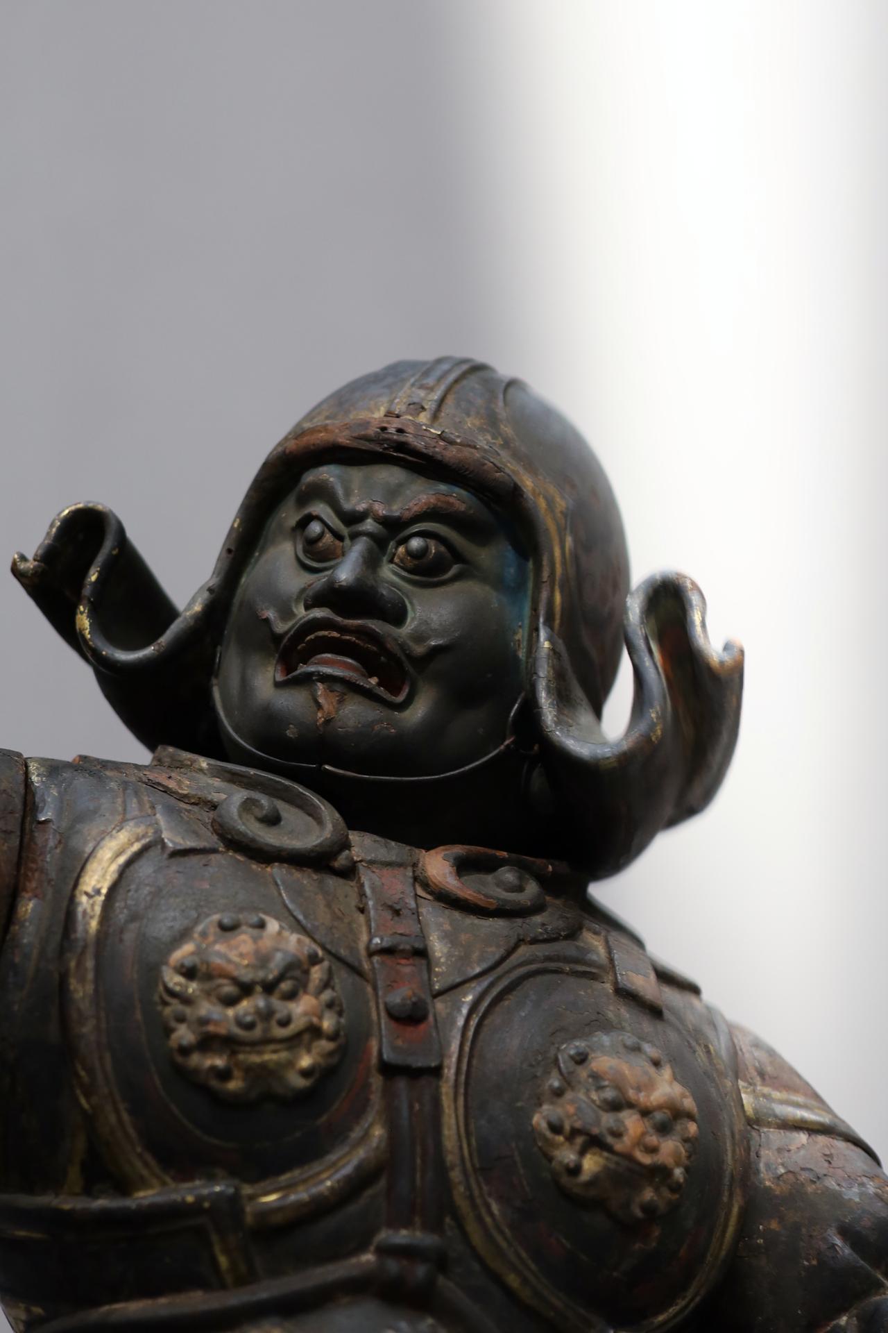 画像3: 四天王立像（多聞天・部分）平安〜鎌倉時代・12〜13世紀 奈良国立博物館 （興福寺旧蔵）　重要文化財