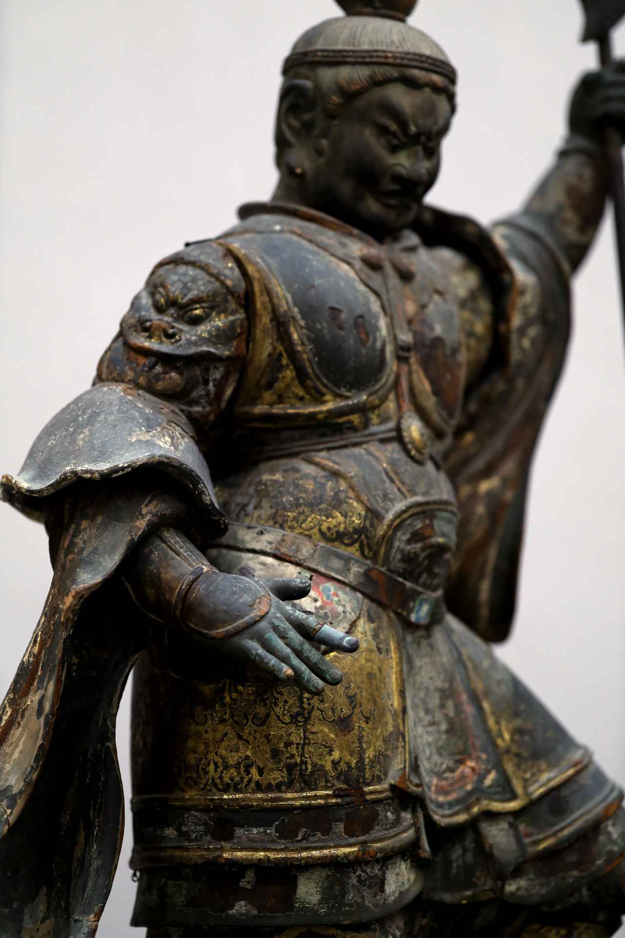 画像4: 四天王立像(持国天)平安〜鎌倉時代・12〜13世紀 滋賀・MIHO MUSEUM (興福寺旧蔵) 重要文化財