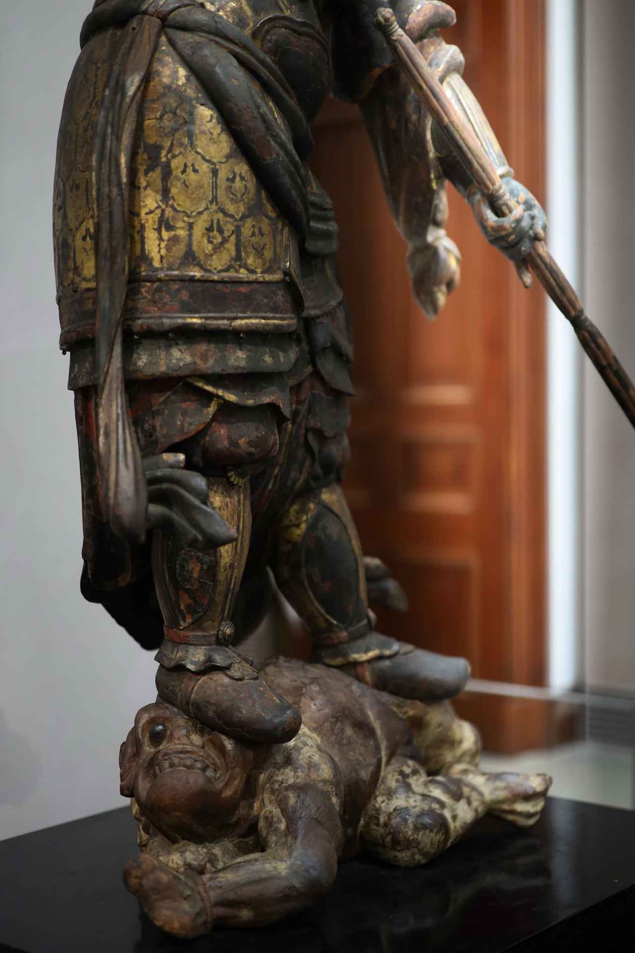 画像2: 四天王立像(多聞天・部分)平安〜鎌倉時代・12〜13世紀 奈良国立博物館 (興福寺旧蔵) 重要文化財 令和6年度保存修理 助成:バンク・オブ・アメリカ 施工:公益財団法人美術院