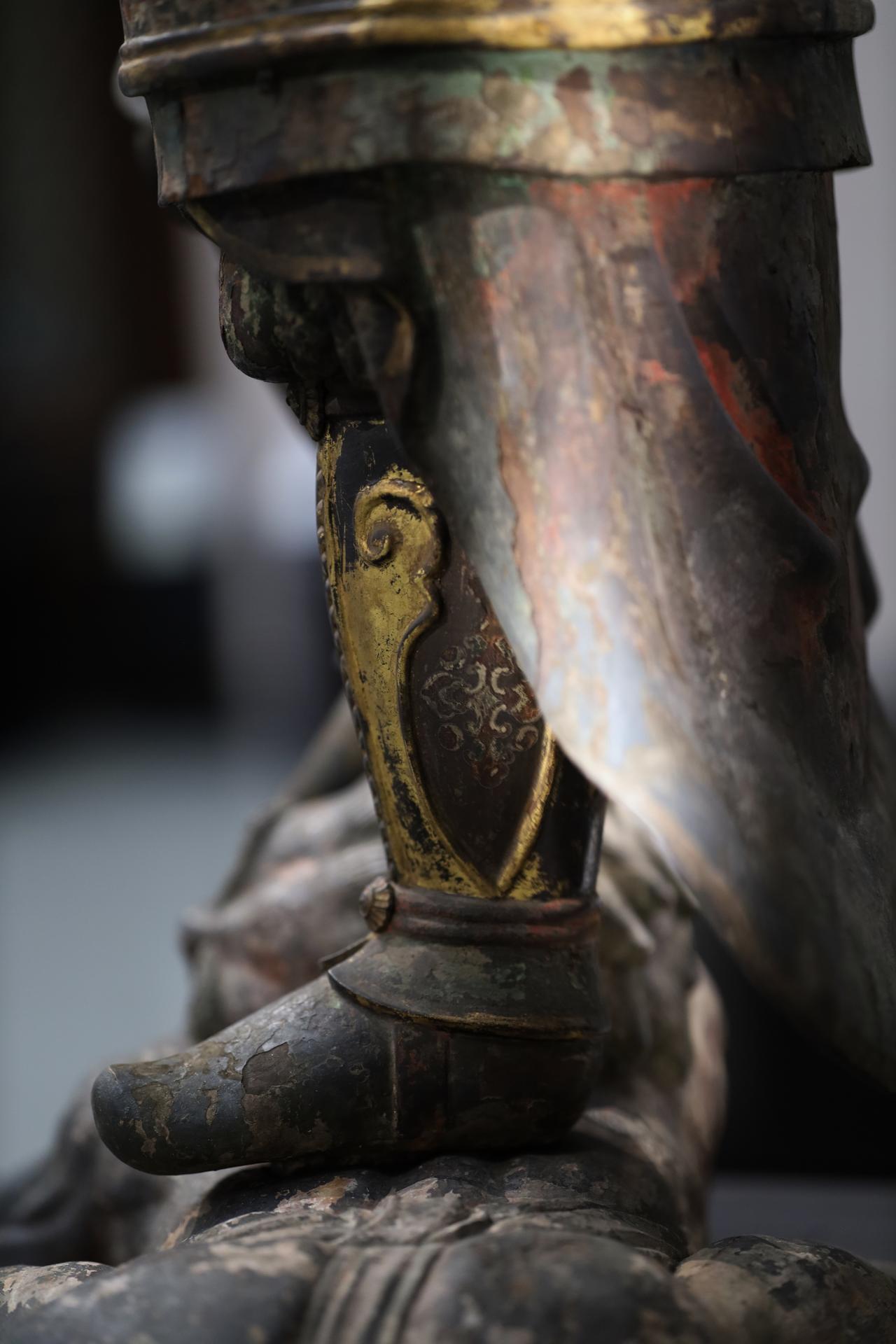 画像4: 四天王立像(増長天・部分)平安〜鎌倉時代・12〜13世紀 奈良国立博物館 (興福寺旧蔵) 重要文化財