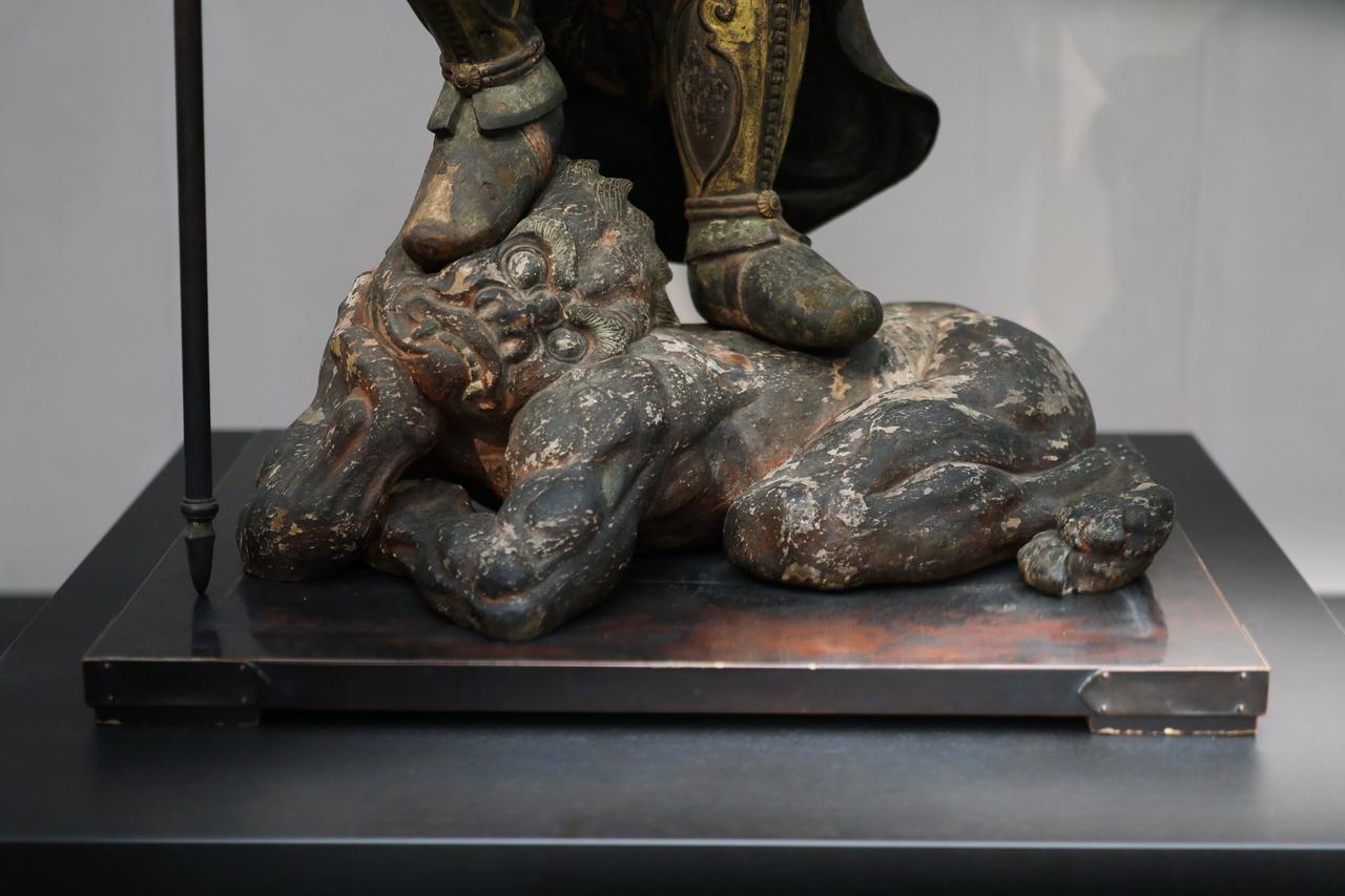 画像4: 四天王立像(増長天・部分)平安〜鎌倉時代・12〜13世紀 奈良国立博物館 (興福寺旧蔵) 重要文化財 令和6年度保存修理 助成:バンク・オブ・アメリカ 施工:公益財団法人美術院