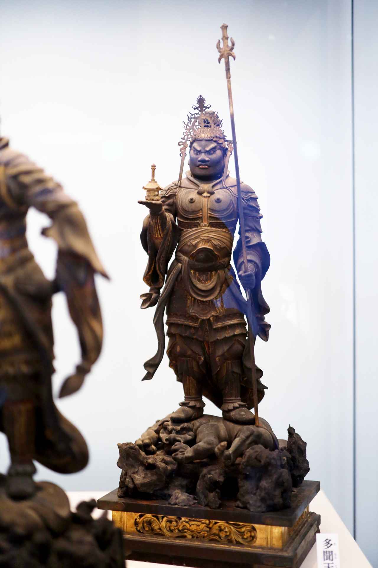 画像3: 四天王立像(多聞天) 鎌倉時代・13世紀 京都・現光寺 京都府指定文化財