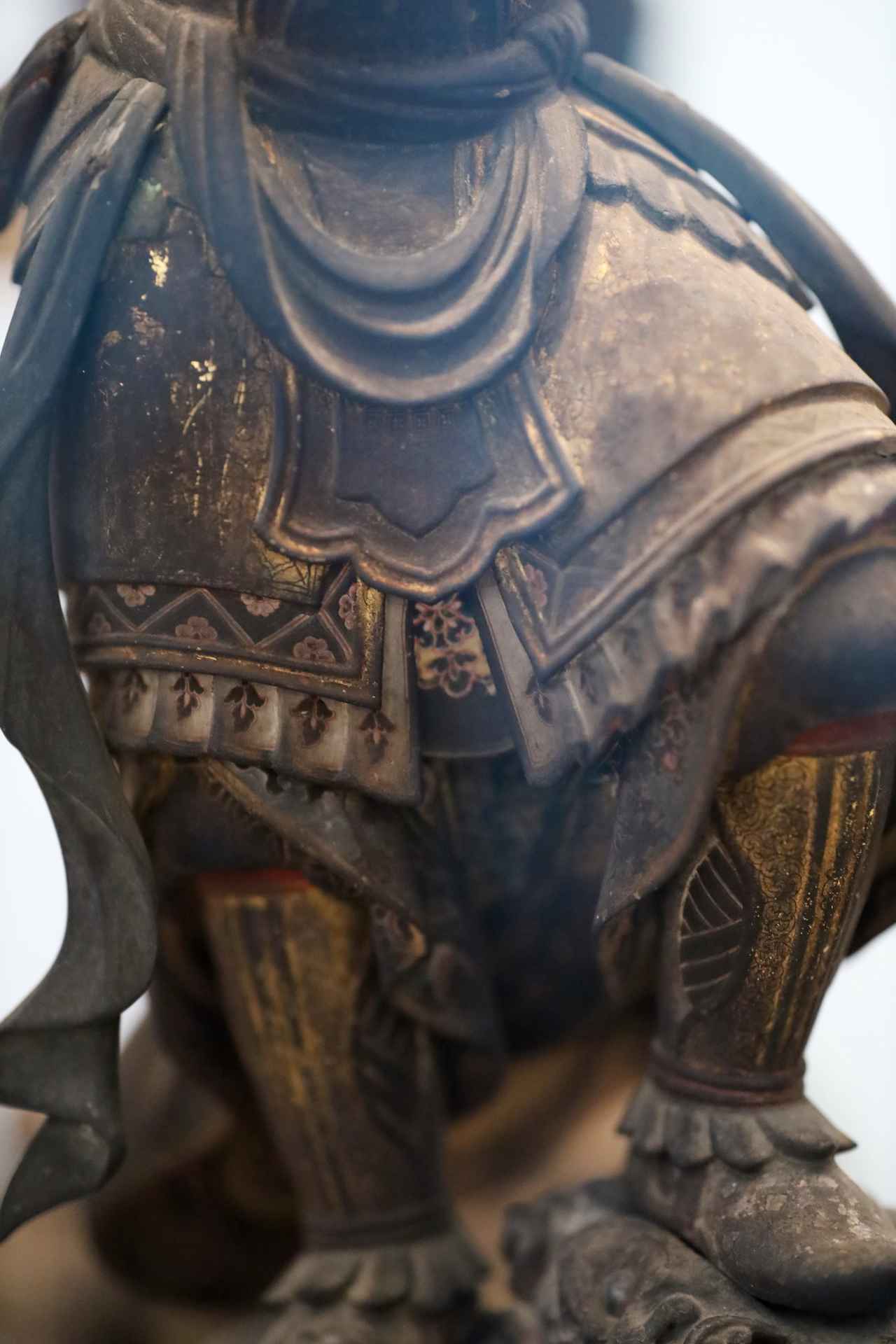 画像1: 四天王立像（増長天・部分） 鎌倉時代・13世紀　京都・現光寺 京都府指定文化財