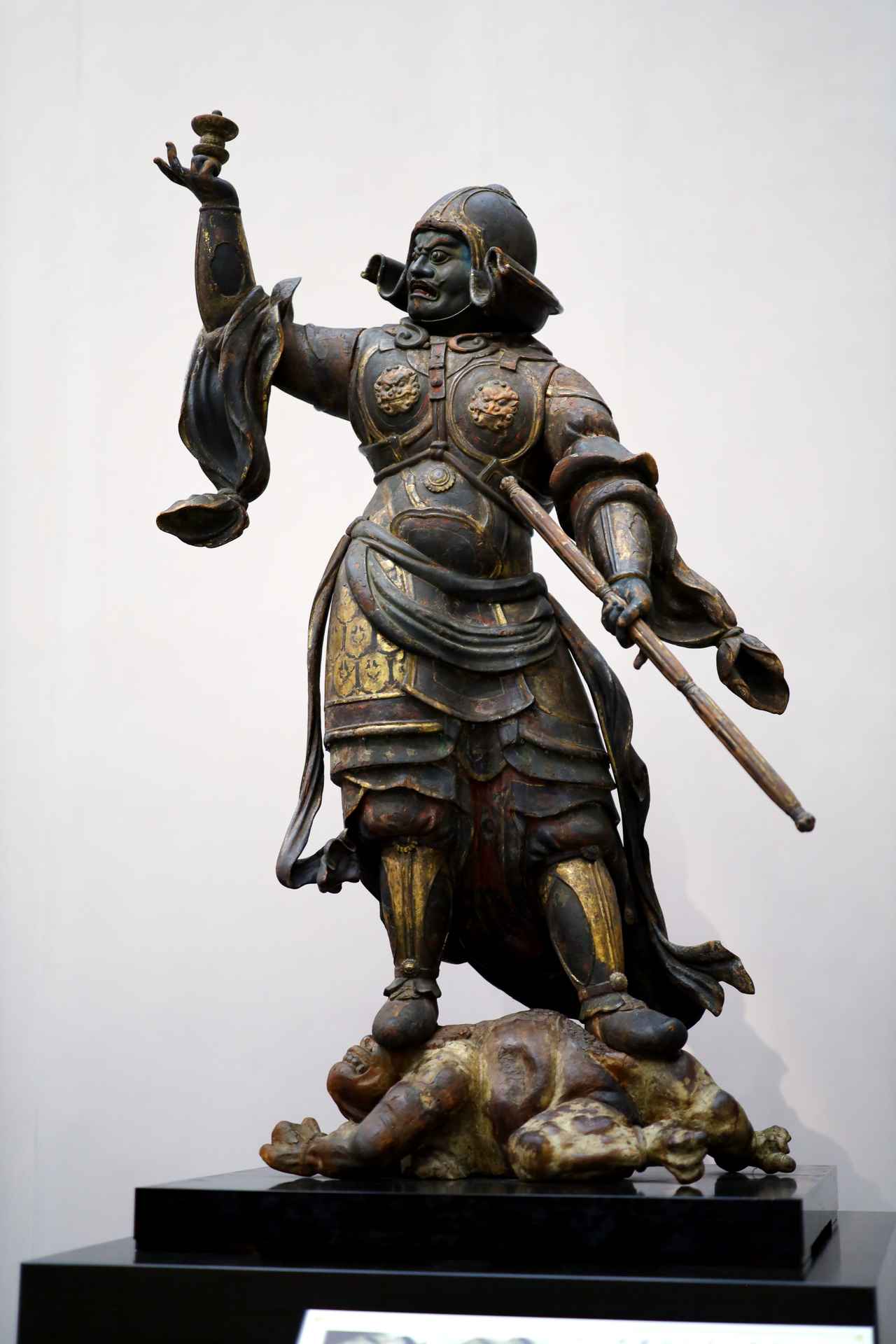 画像1: 四天王立像（多聞天）平安〜鎌倉時代・12〜13世紀 奈良国立博物館 （興福寺旧蔵）　重要文化財 令和6年度保存修理　助成：バンク・オブ・アメリカ　施工：公益財団法人美術院