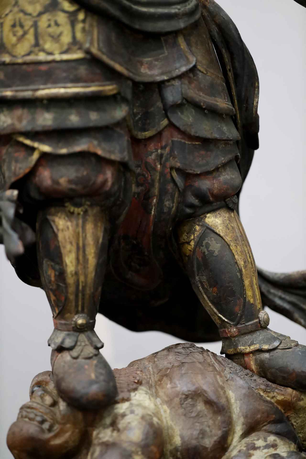 画像3: 四天王立像(多聞天・部分)平安〜鎌倉時代・12〜13世紀 奈良国立博物館 (興福寺旧蔵) 重要文化財 令和6年度保存修理 助成:バンク・オブ・アメリカ 施工:公益財団法人美術院