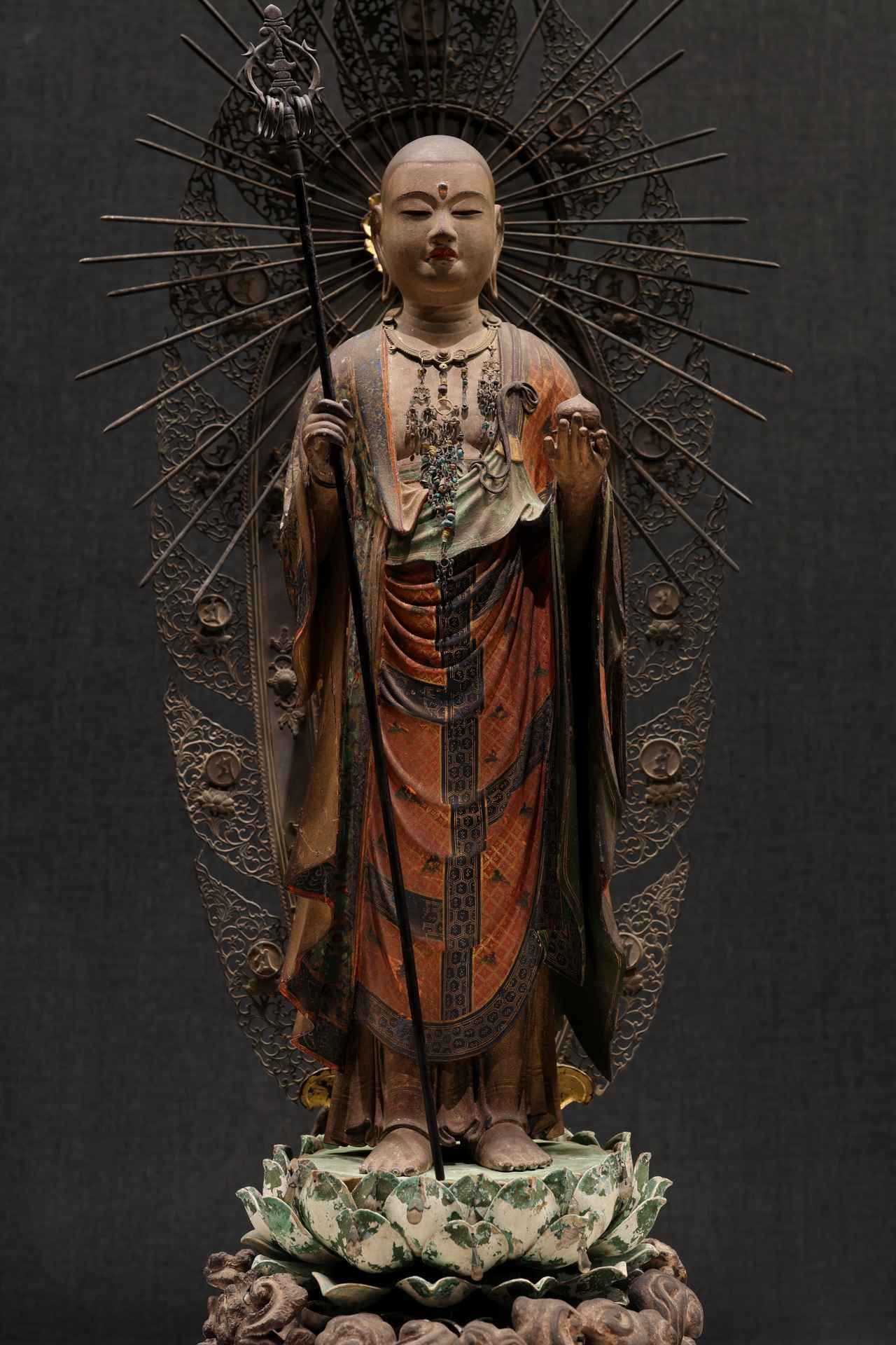 画像: 快慶 木造地蔵菩薩立像 鎌倉時代・13世紀 藤田美術館 重要文化財 ※展示は1月31日まで