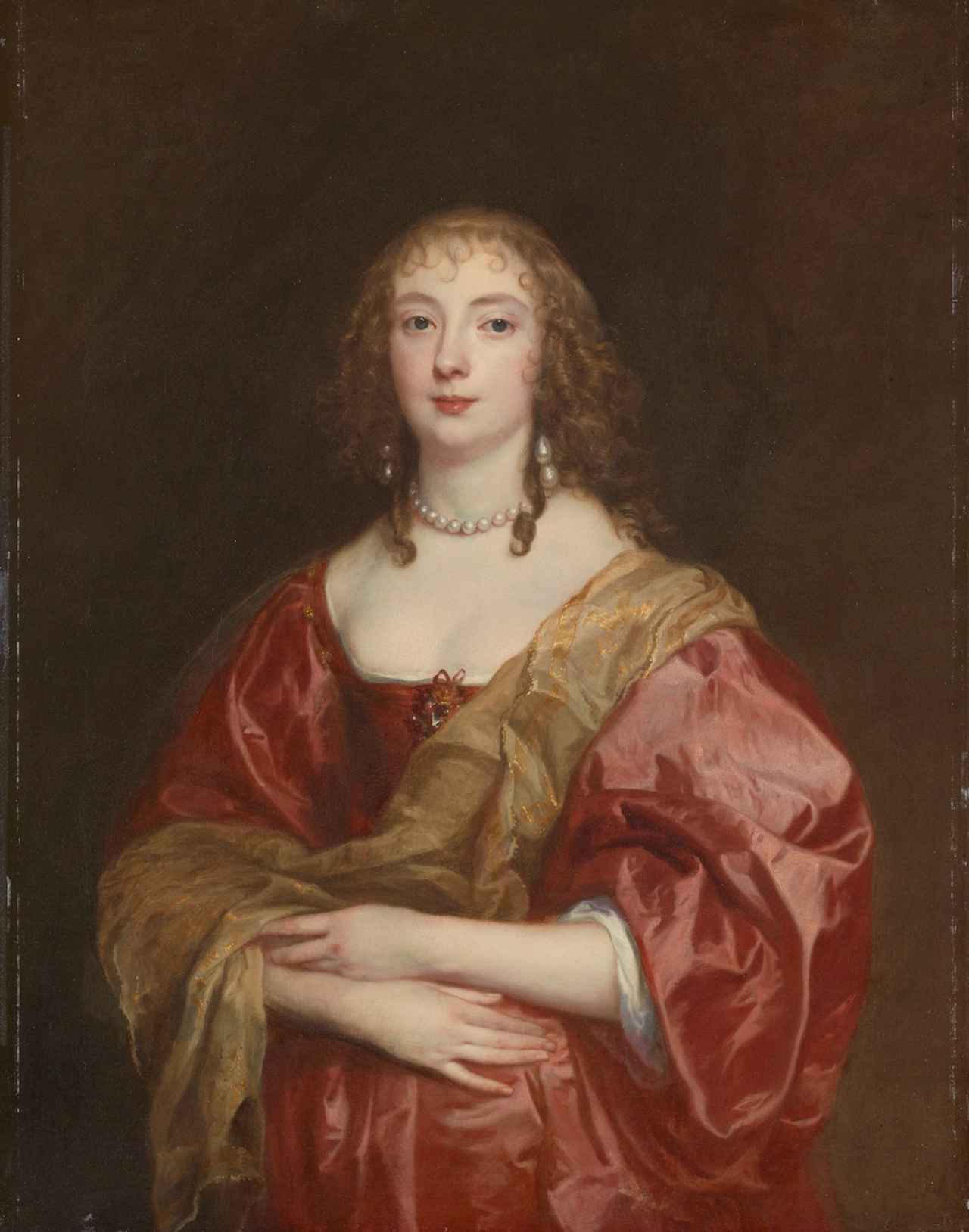 画像: アントニー・ヴァン・ダイク《ベッドフォード伯爵夫人 アン・カーの肖像》1639年 油彩・カンヴァス　東京富士美術館蔵