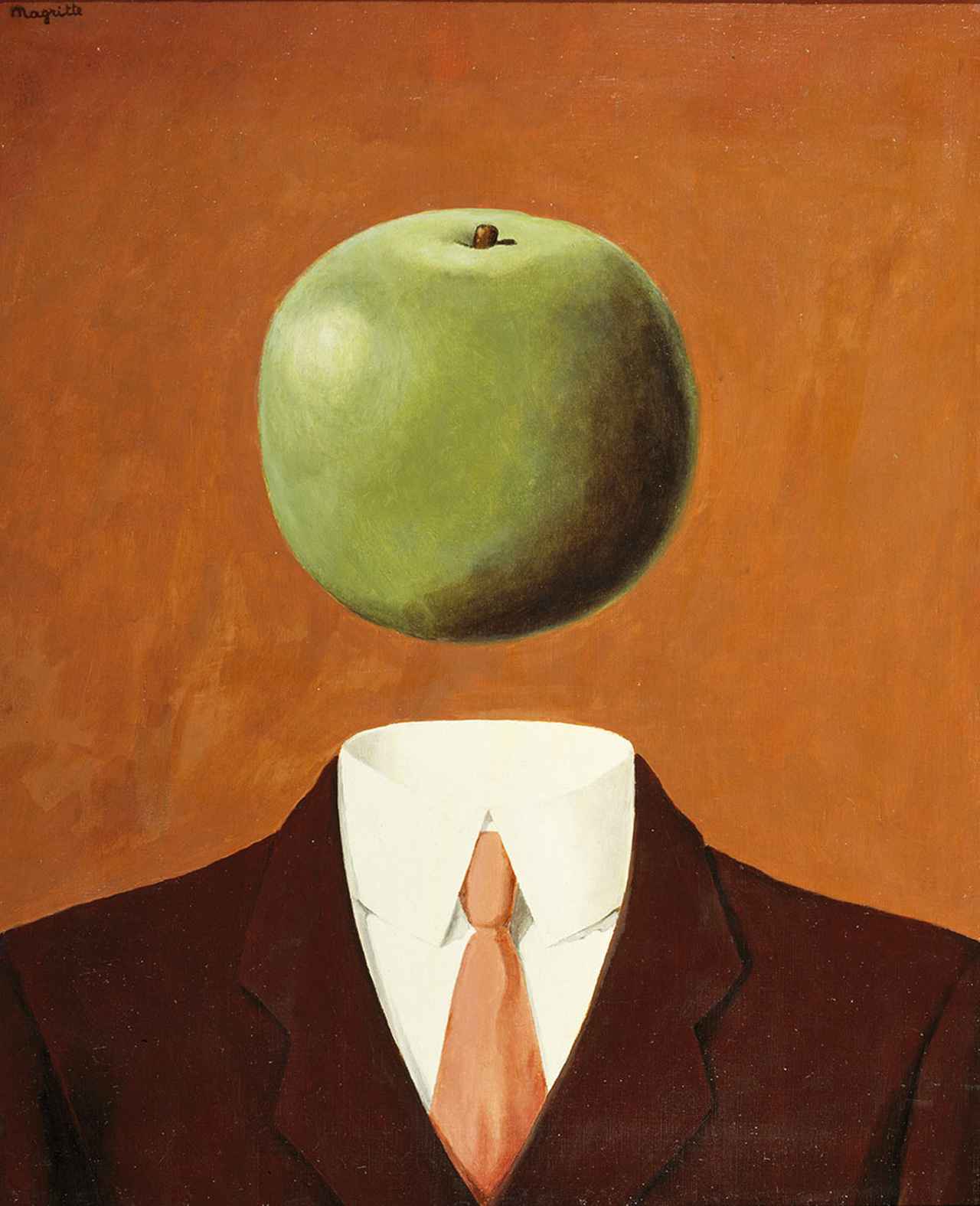 画像: ルネ・マグリット《観念》1966年 油彩・カンヴァス　東京富士美術館蔵