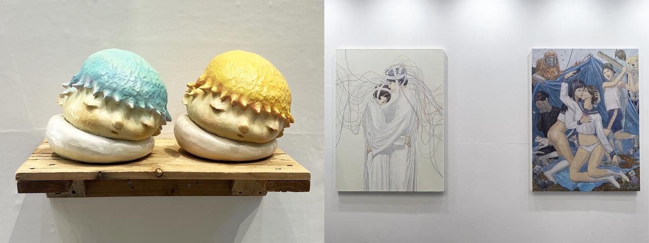 画像: 会場風景：Kaikai Kiki Galleryのブース photo©︎saitomoichi