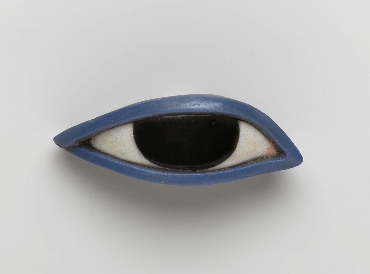 画像: 《人型棺の右目》前1539～前30年頃 ブルックリン博物館蔵 Photo: Brooklyn Museum