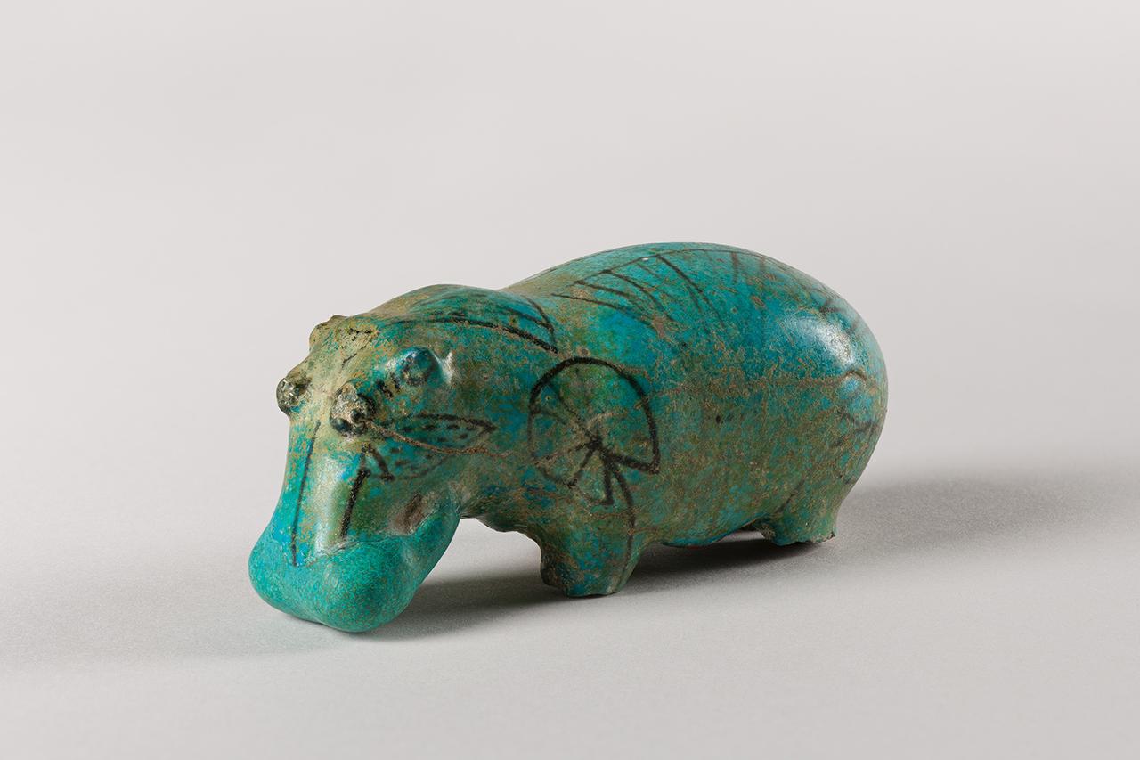 画像: 《カバの像》前1938～前1539年頃 ブルックリン博物館蔵 Photo: Brooklyn Museum