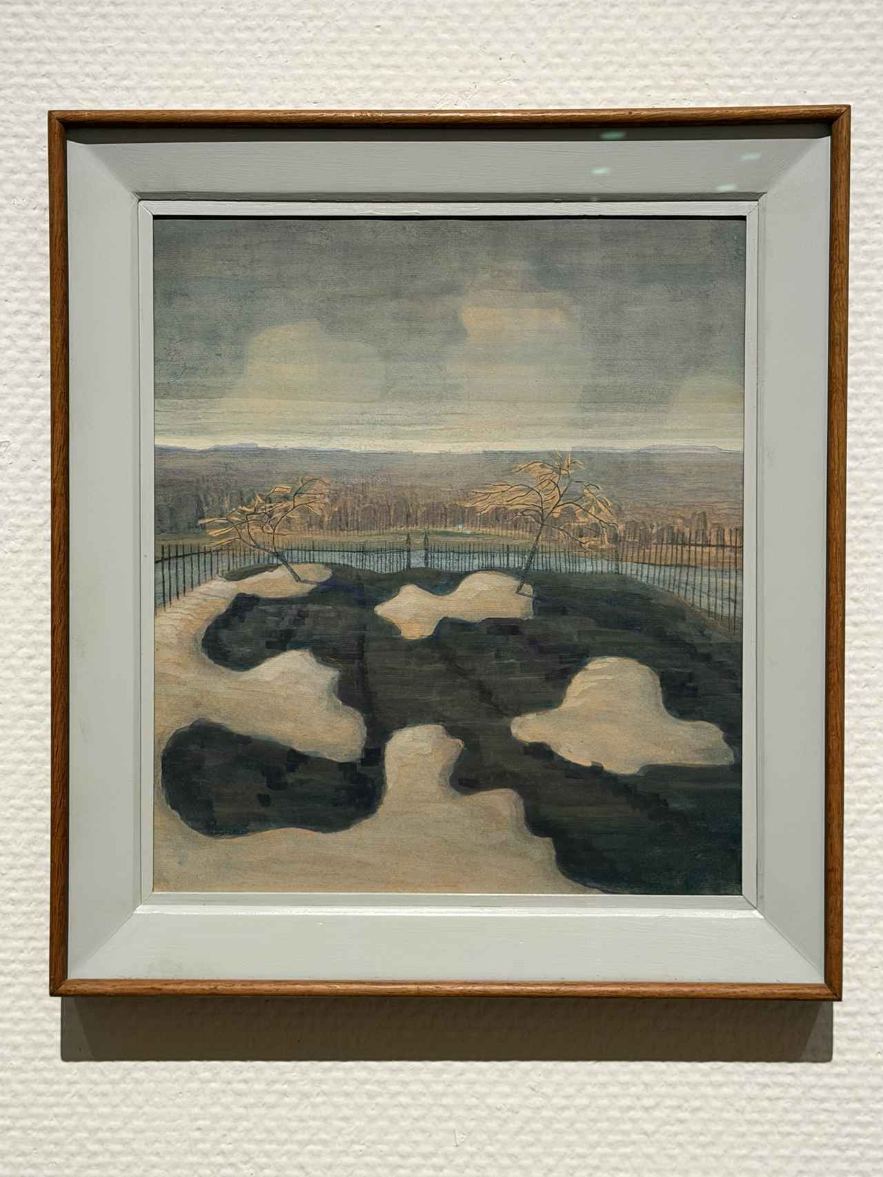 画像: ミカロユス・コンスタンティナス・チュルリョーニス《春》1907年、テンペラ/紙「チュルリョーニス展 内なる星図」国立西洋美術館内覧会にて撮影 photo by © moichi saito