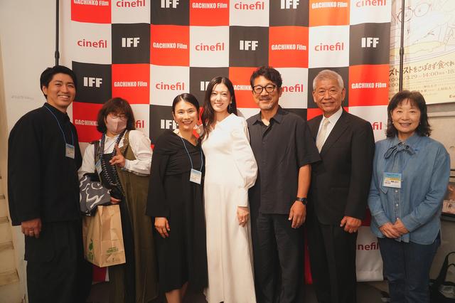 画像: 左より　邉拓耶さま / 伊賀千賀子さま / 松田恒代 監督さま / 中村樹里さま / 永井なおき さま / 額田信一さま / 西見桂さま
