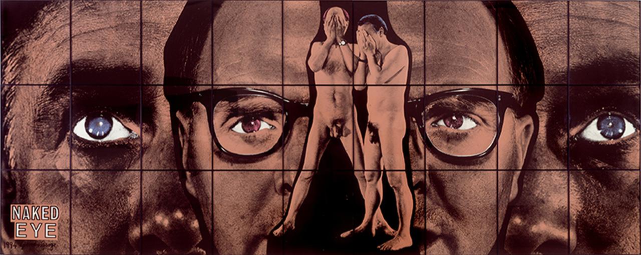 画像: ギルバート&ジョージ《裸の目》 1994年 テート美術館蔵 Photo: Tate ⓒ Gilbert & George
