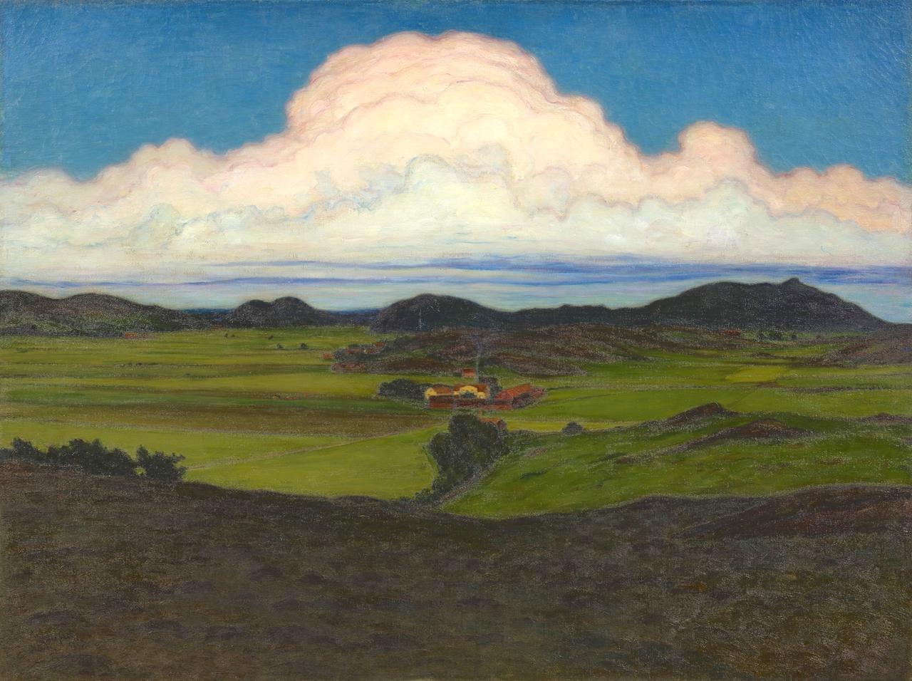 画像: カール・ノードシュトゥルム 《テューン島のホーガ盆地》1897年　油彩、カンヴァス スウェーデン国立美術館蔵　Photo: Anna Danielsson / Nationalmuseum