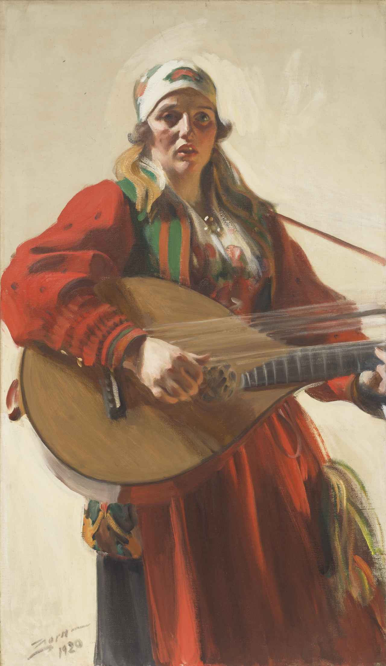 画像: アンデシュ・ソーン《故郷の調べ》1920年 油彩、カンヴァス　スウェーデン国立美術館蔵 Photo: Viktor Fordell / Nationalmuseum
