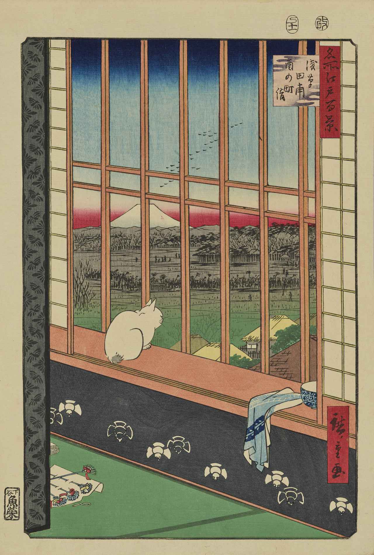 画像: 『名所江戸百景　浅草田甫酉の町詣』 歌川広重筆　江戸時代・安政4年（1857）11月　東京国立博物館蔵 3期：11月25日（水）～12月20日（日）