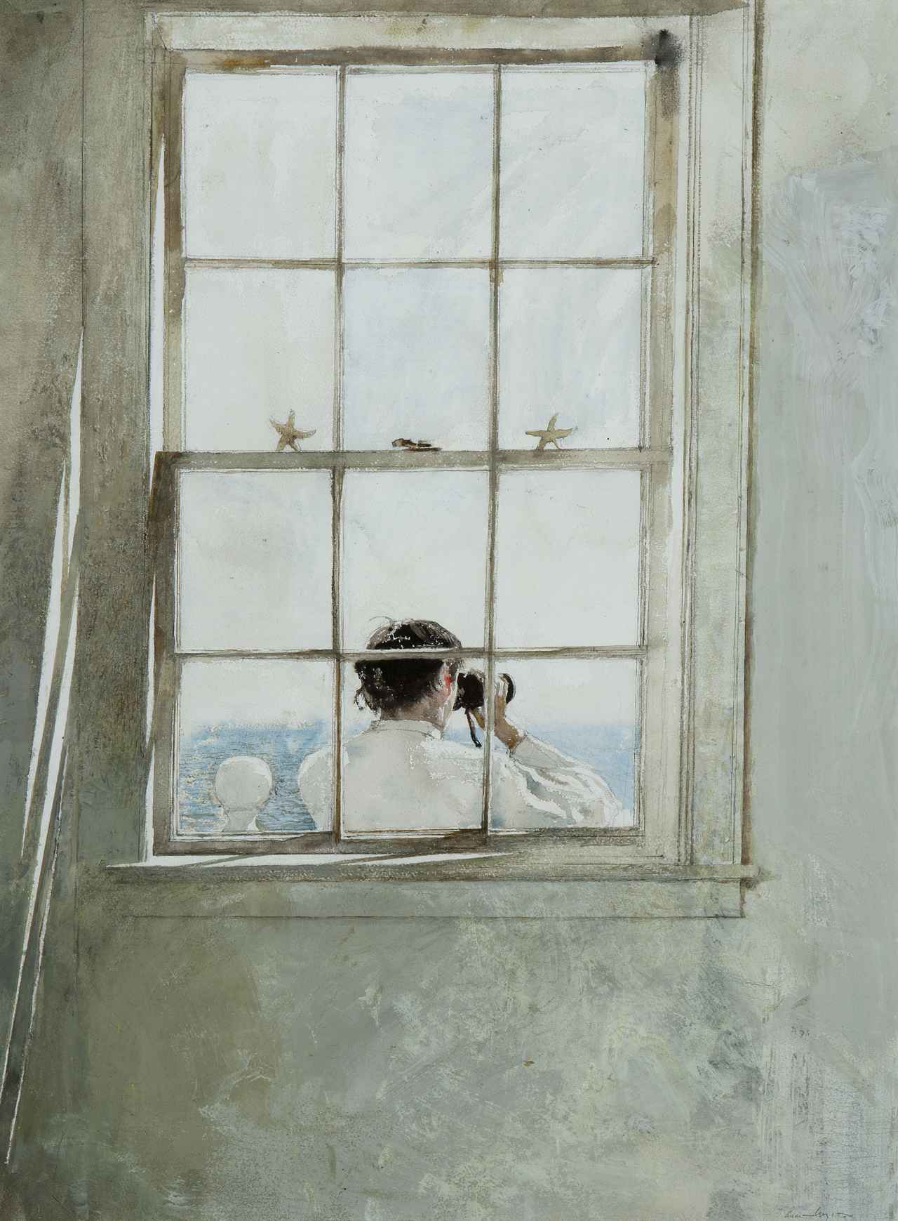 画像: アンドリュー・ワイエス《ヒトデ》1986年 水彩、紙 フィルブルック美術館、タルサ Philbrook Museum of Art,Tulsa, Oklahoma. Bequest of Marylouise Cowan, 2010.9.14.©2026 Wyeth Foundation for American Art / ARS, New York / JASPAR, Tokyo