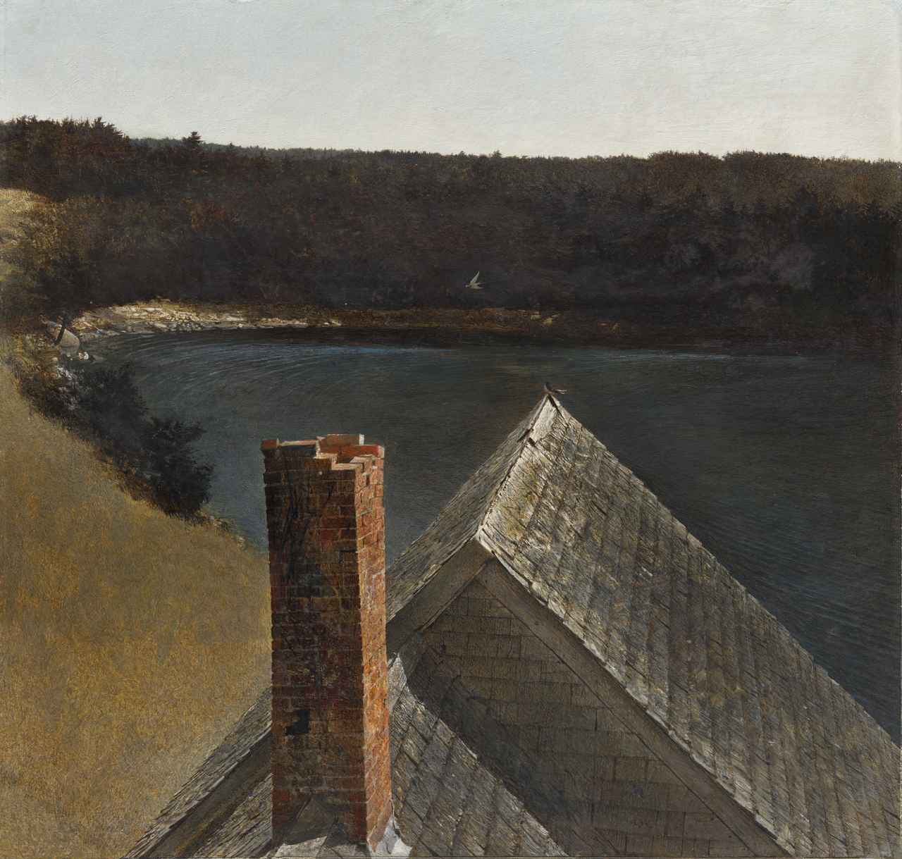 画像: 《オルソン家の終焉》 1969年 テンペラ、パネル　クリーブランド美術館 The Cleveland Museum of Art, Promised Gift of Nancy F. and Joseph P. Keithley ©2026 Wyeth Foundation for American Art / ARS, New York / JASPAR, Tokyo