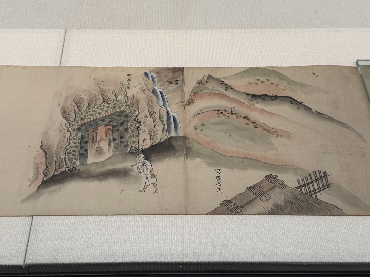 画像: 展示風景：《石見銀山稼方絵巻》　日本　19世紀 photo©︎moichisaito