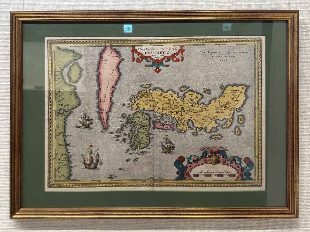 画像: 展示風景：《ティセラ日本図》　1595年 photo©︎moichisaito