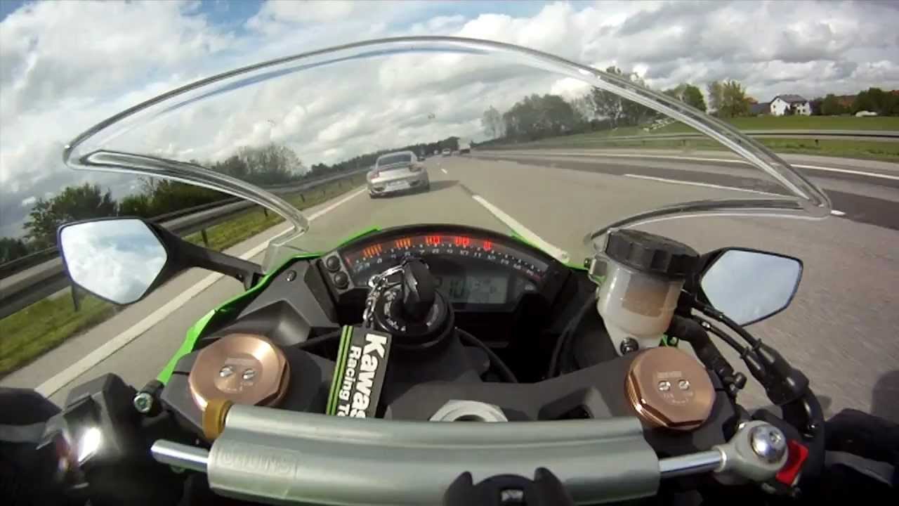 ちょきりん 2011 ZX10R ABS Lime Green Only 539 Miles! - YouTube