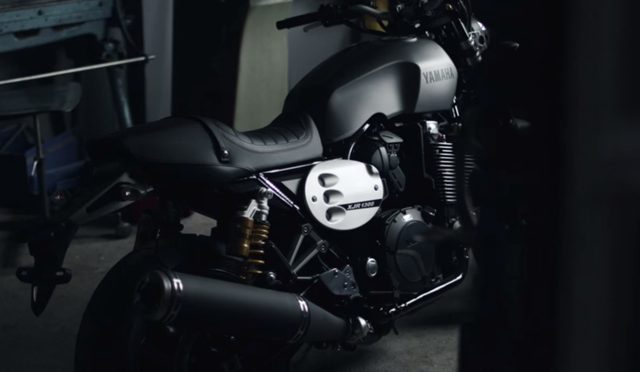 画像: 漆黒・マットなXJRにテンションが上がる。