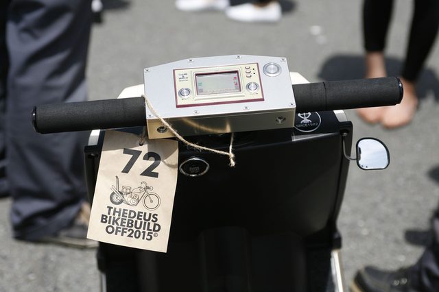 画像4: BIKE BUILD OFF 2015のTOP5のディテール「People's Choice:Honda Spacy 50」