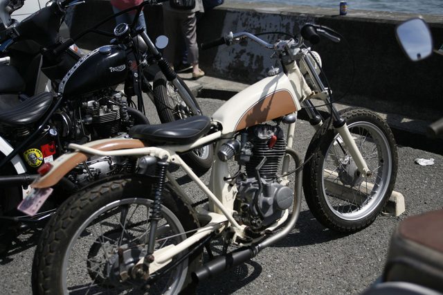 画像6: 来場者もツワモノぞろいだ!BIKE BUILD OFFの駐車場の風景