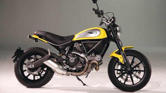 画像: 2015年のDUCATI SCRAMBLER ICON