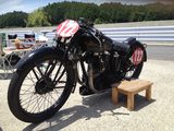 画像: 地元、鈴鹿から参加した岩崎さんの戦前型サンビームTT80。イベント前日の土曜日の夜、私は岩崎家のお世話になりました。ありがとうございました。