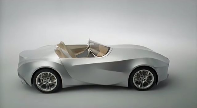 画像1: 布で覆われたBMWのコンセプトカー「GINA(ジーナ)」