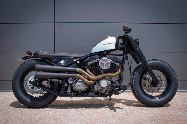 画像: HD ソフテイル tarmaccustommotorcycles.com