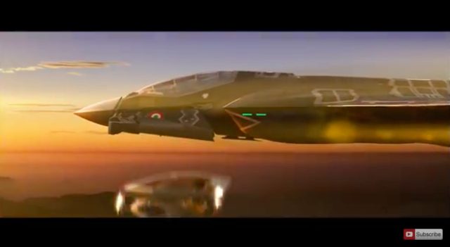 画像: 大きい戦闘機?から、エゴイスタのコックピットが落下。
