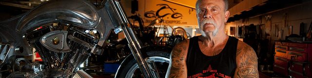 画像: 創業者のタトルさん。強面です。 www.orangecountychoppers.com
