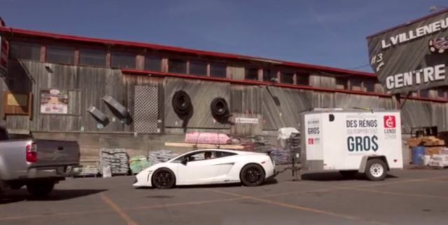 画像2: 超高級車ランボルギーニ ガヤルドを大胆に活用する様子に街中の人々は釘付け!!