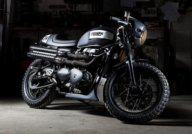 画像: トラッカー要素も加えたクールな一台。 tamaritmotorcycles.com