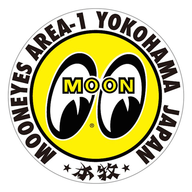 画像: ムーンアイズといえば、きょろっとかわいい黄色の目玉マーク。 mooneyes-area1.com
