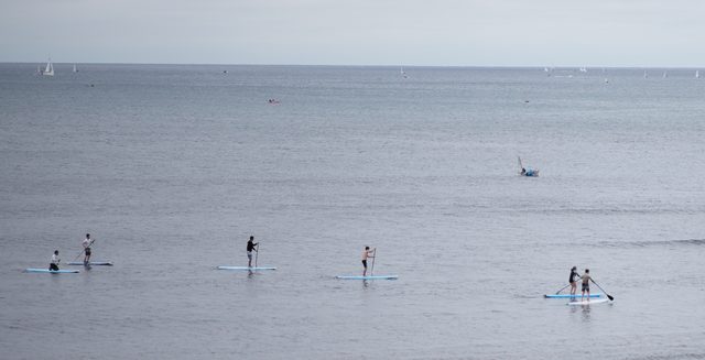 画像3: SUP ( スタンドアップパドル)の体験