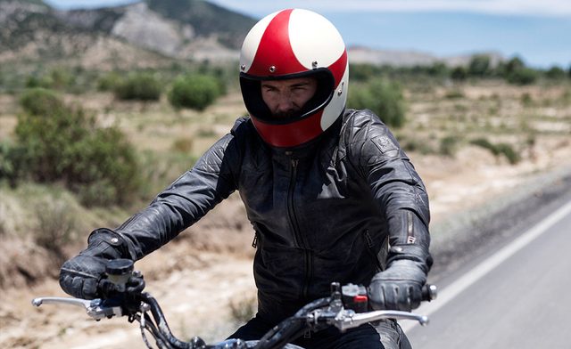 画像: The Outlaw Jacketを着こなすベッカム www.belstaff.com