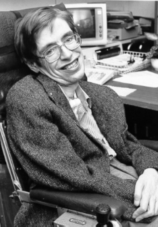 画像: スティーブン・ホーキング博士。人類の宝といっていい人物の一人。 ja.wikipedia.org