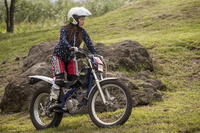 画像: セッちゃんはバイクの免許をとって1年ちょい。すでに2回のイーハトーヴ大会を経験している。