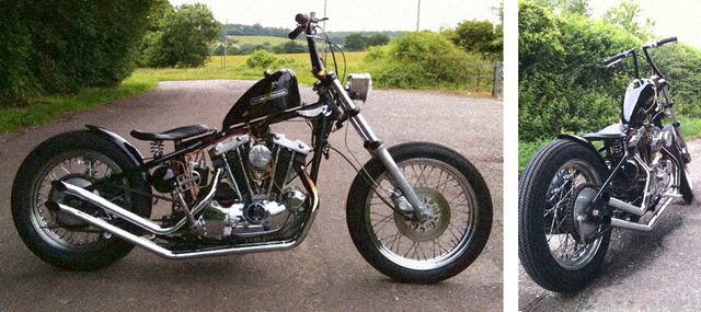 画像: 1972 Harley Davidson Ironhead Sportster http://www.foundrymotorcycle.co.uk/wp/foundry-bespoke-builds/1972-ironhead-sportster/