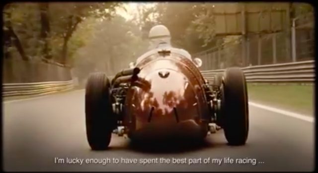 画像: 1950年代に活躍したマセラティの名機、250F(V型12気筒・2490cc・220馬力)で疾走! 実にクールな映像です。 www.youtube.com
