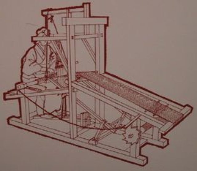 画像: 両足で操作する高機 www.geocities.jp