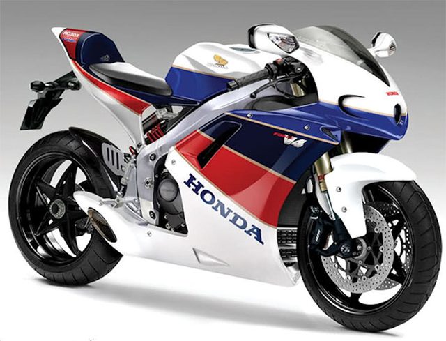 画像: こちらは2011年に、2013年モデルとして噂されたRVF1000の予想図です。このカラーリングはねぇだろ・・・とツッコミを入れたくなりますが(苦笑)、この予想図を作った人の意図するとおり、多くの人が1980〜1990年代のホンダV4スーパースポーツに強い思い入れを持っていることはわかります。 www.todocircuito.com
