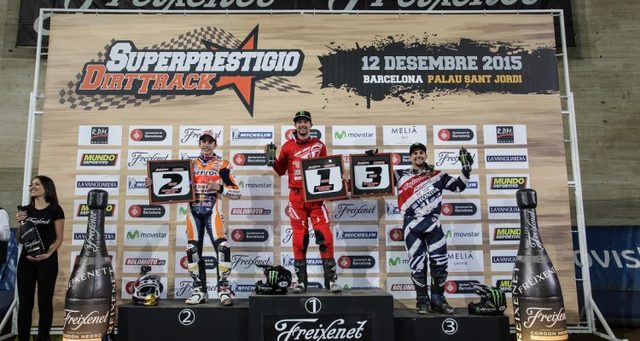画像: 表彰台の光景。1位がベーカー、2位マルケス、3位がミース・・・という結果でした。 i0.wp.com